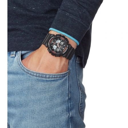 Casio G-Shock GA-100-1A4ER Negro y Rojo Casio G-Shock GA-100-1A4ER Negro y Rojo